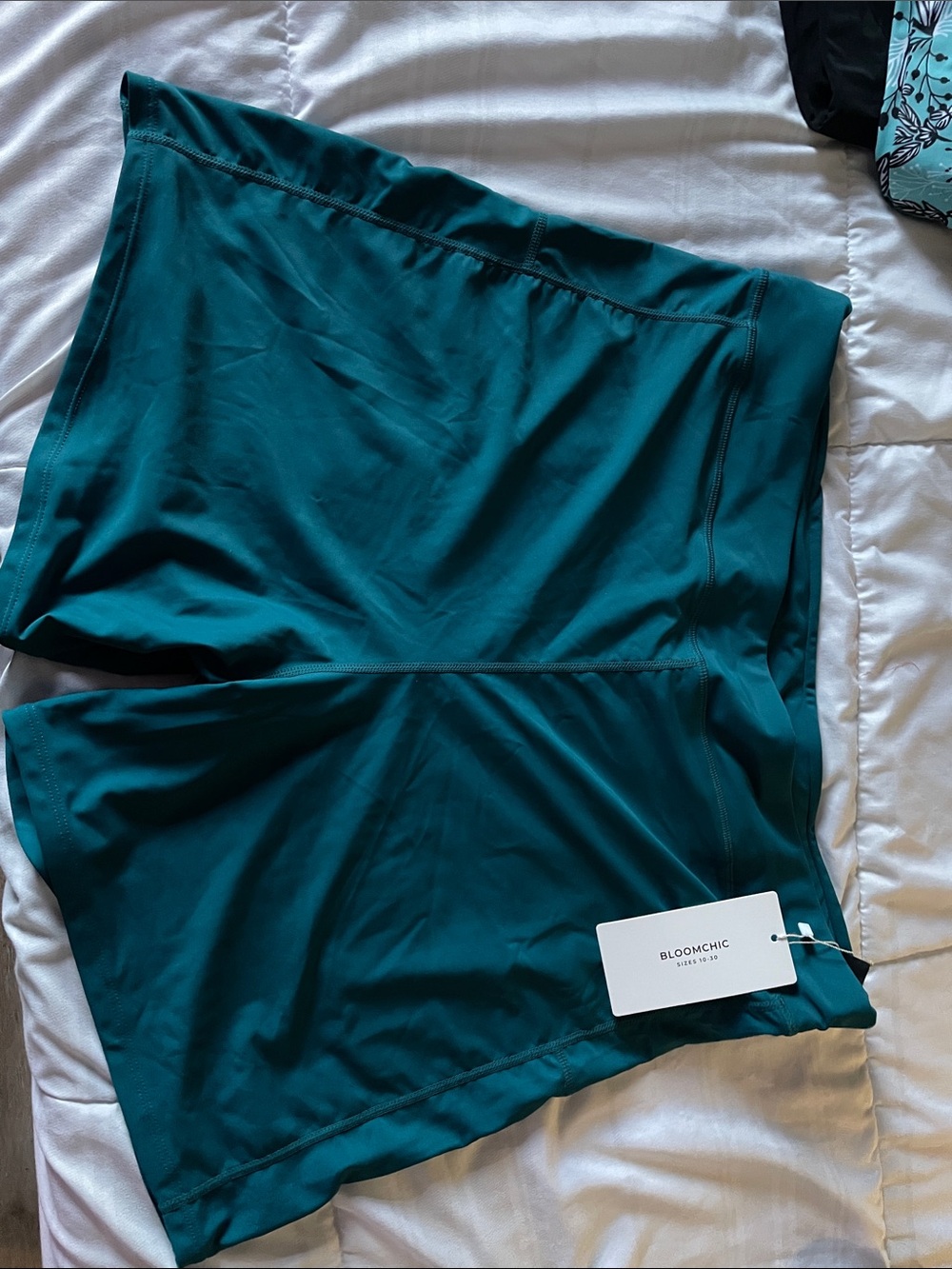 BloomChic Teal Swim Shorts